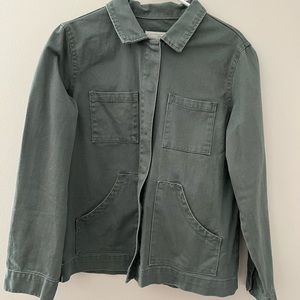 Army Green Jean Jacket